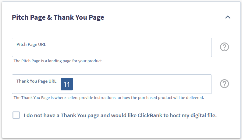 Steps to configure ClickBank product delivery