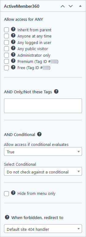 Steps to set access conditions for a bbPress Forum