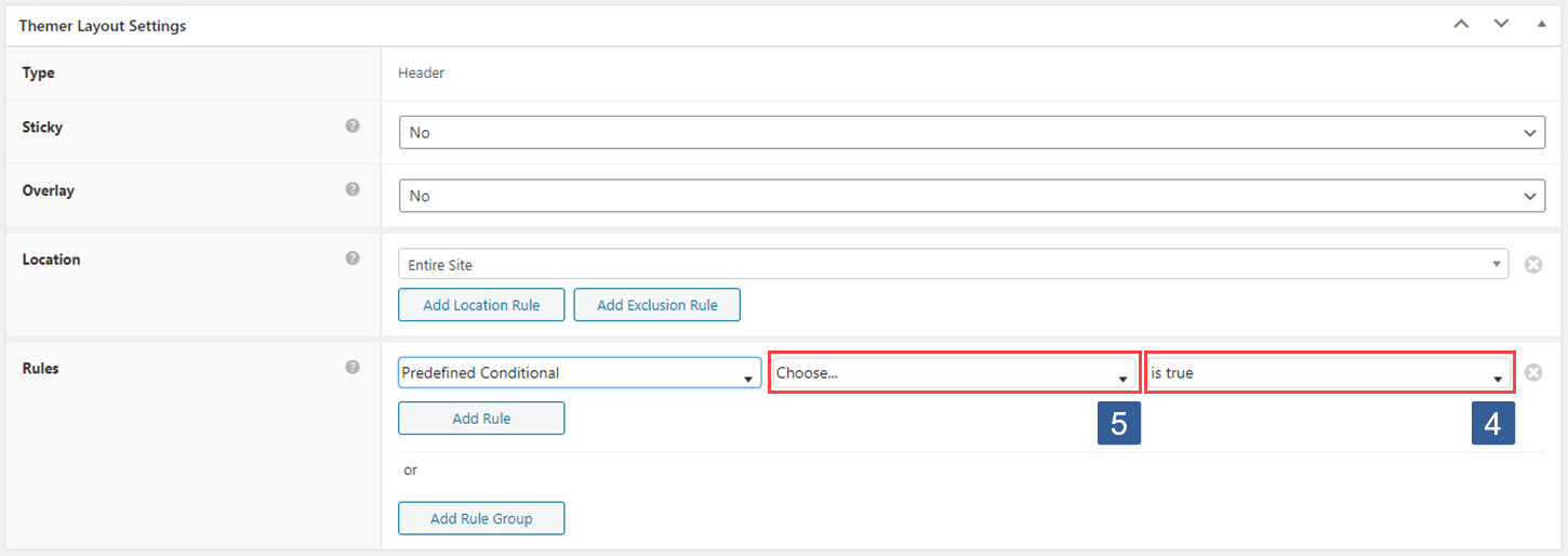 Steps to select Beaver Themer rule using ActiveMember360 conditional to control Beaver Themer layout display