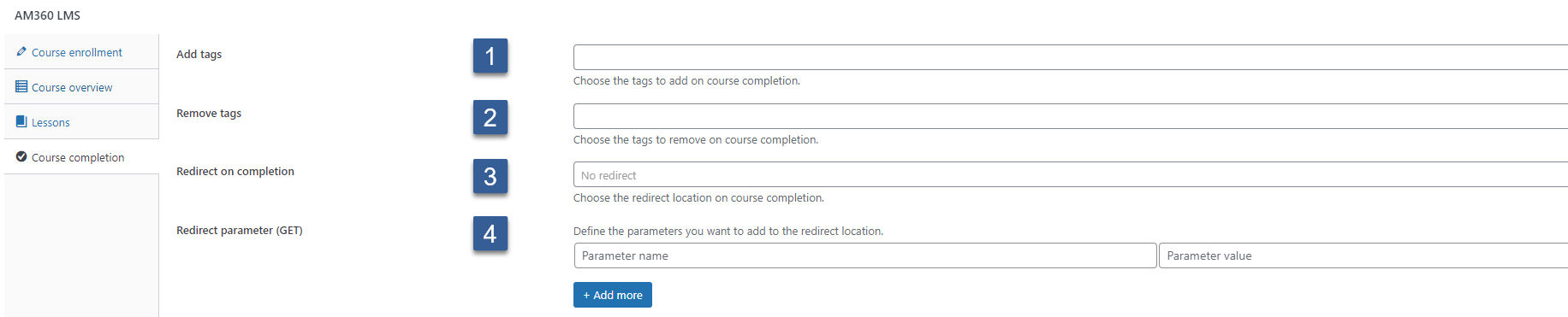 How to create a course - Course completion