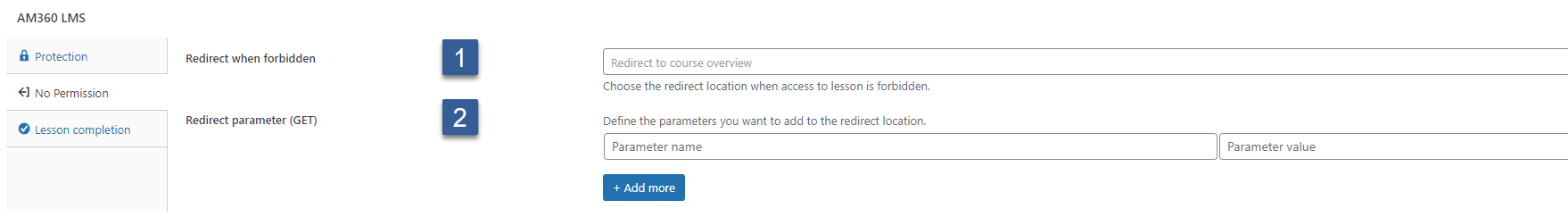 How to create a lesson - No permission settings